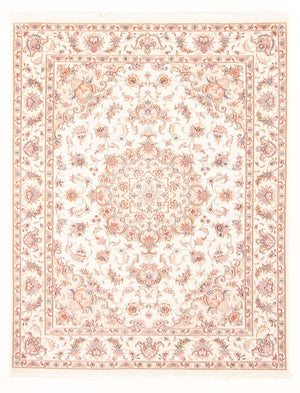 Tapis persan - Tabriz - Royal - 194 x 148 cm - crème