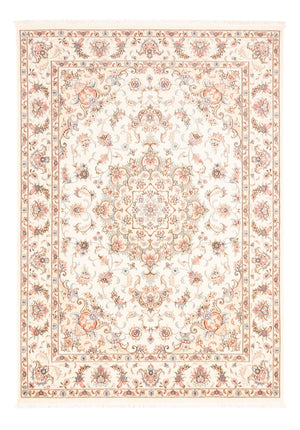 Tapis persan - Tabriz - 203 x 148 cm - crème