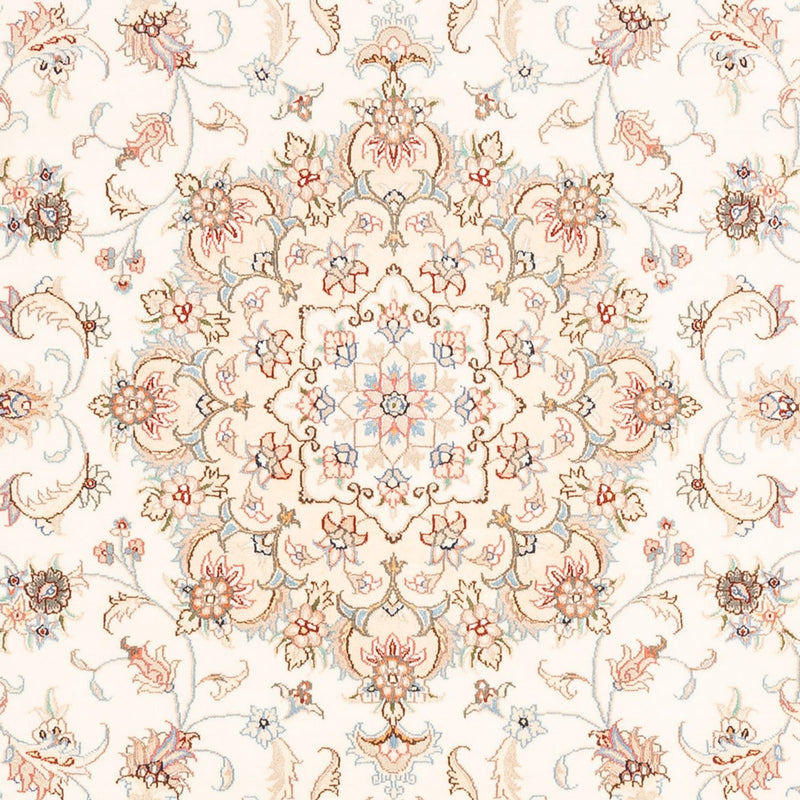 Tapis persan - Tabriz - 203 x 148 cm - crème