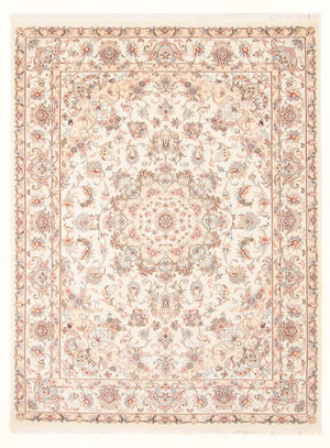 Tapis persan - Tabriz - Royal - 203 x 150 cm - crème