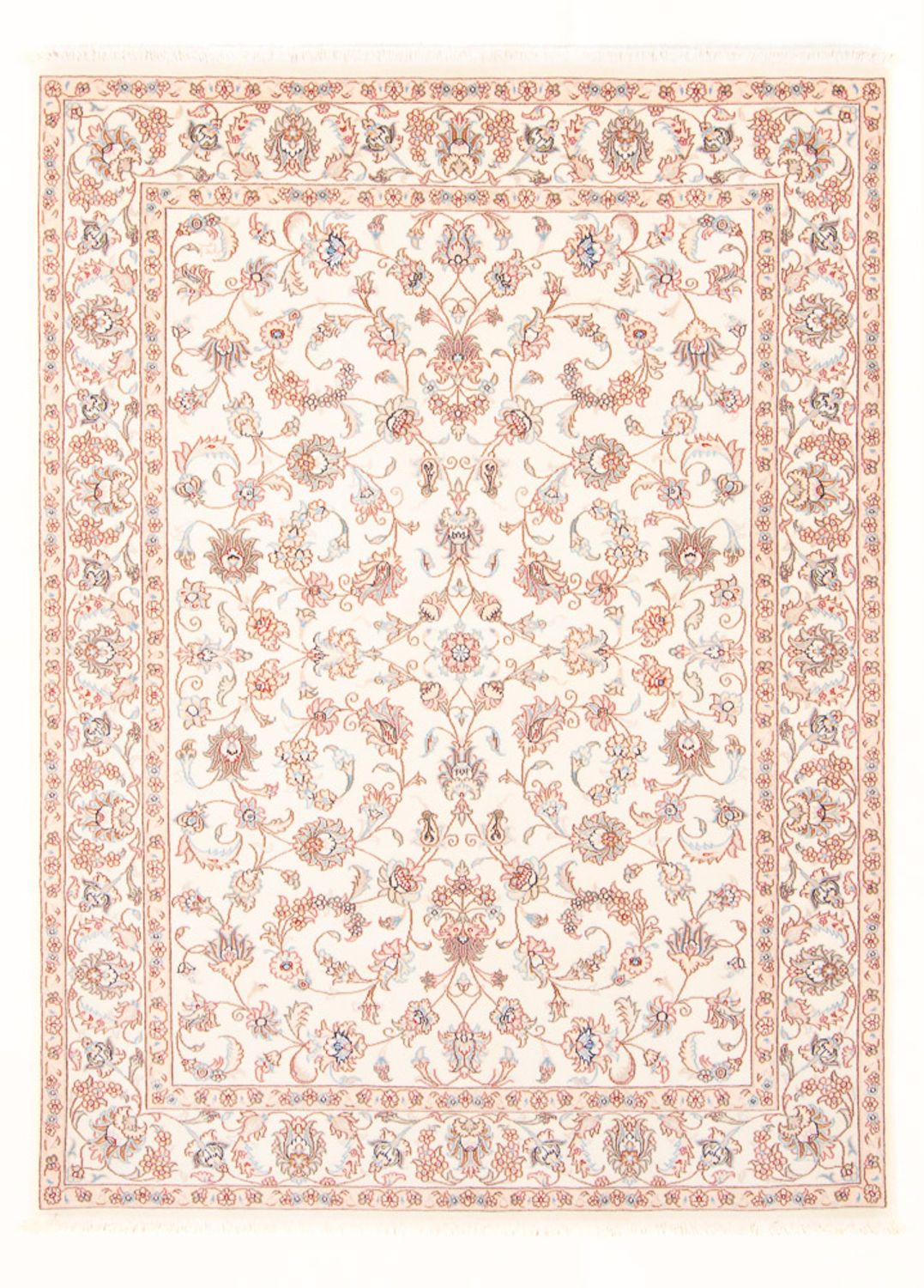 Tapis persan - Tabriz - Royal - 205 x 148 cm - crème