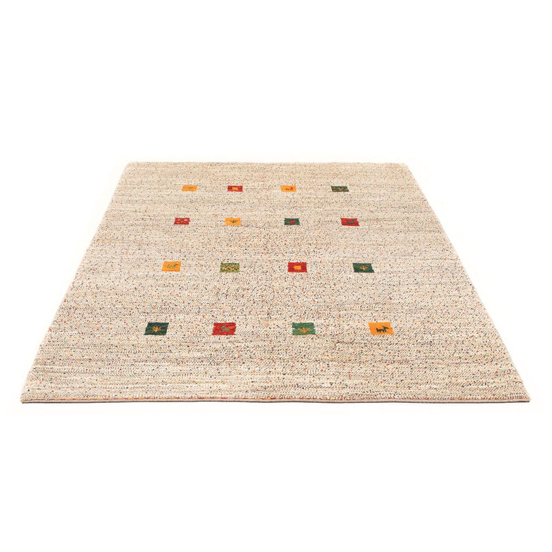 Tapis Gabbeh - Persan - 202 x 157 cm - naturel