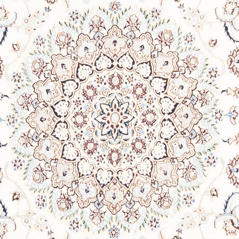Tapis persan - Nain - Premium - 255 x 204 cm - crème