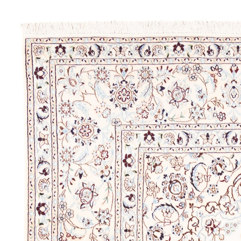 Tapis persan - Nain - Premium - 255 x 204 cm - crème