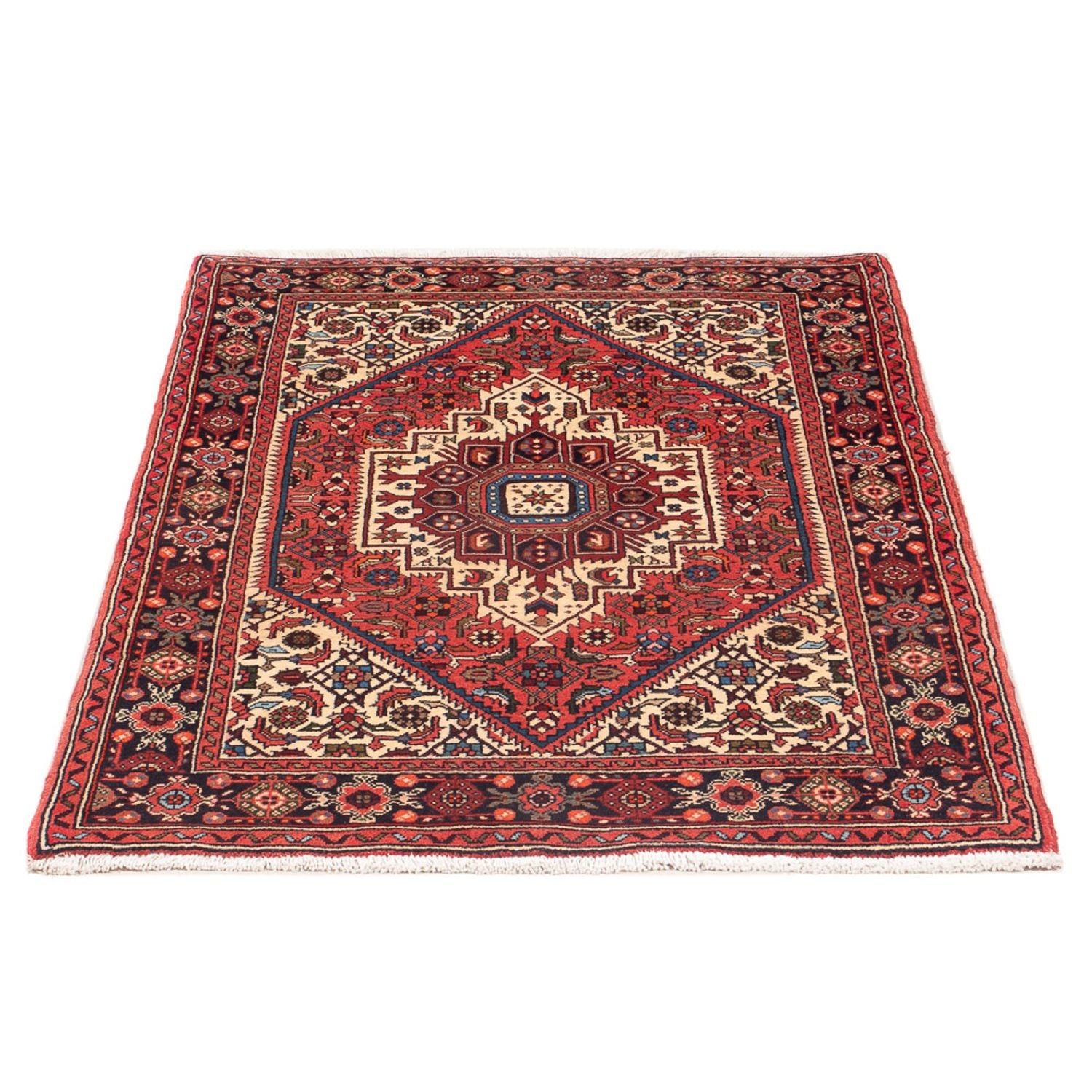 Tapis persan - Nomadic - 124 x 77 cm - crème