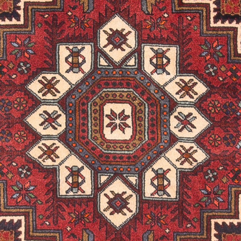 Tapis persan - Nomadic - 130 x 76 cm - rouge