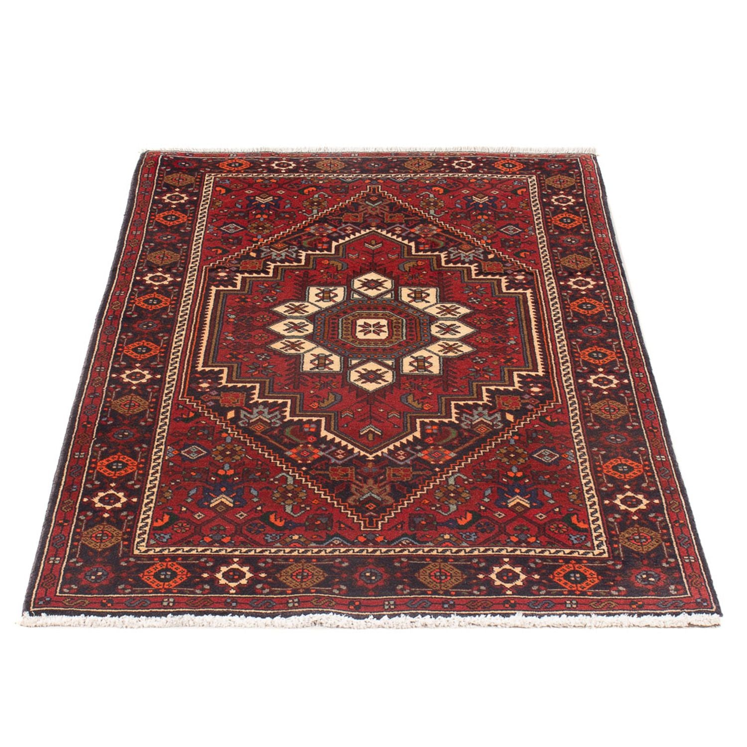 Tapis persan - Nomadic - 130 x 76 cm - rouge