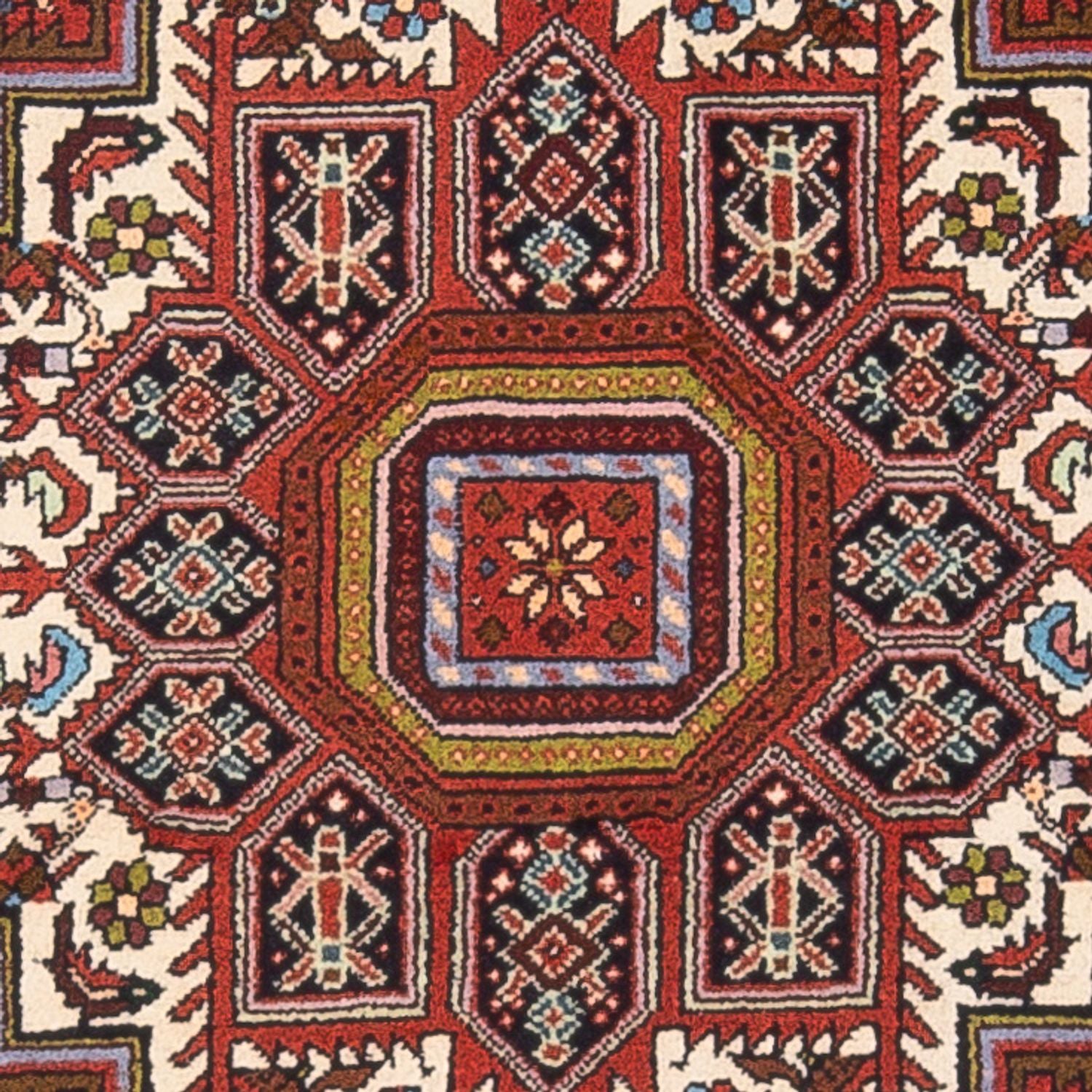 Tapis persan - Nomadic - 134 x 75 cm - crème