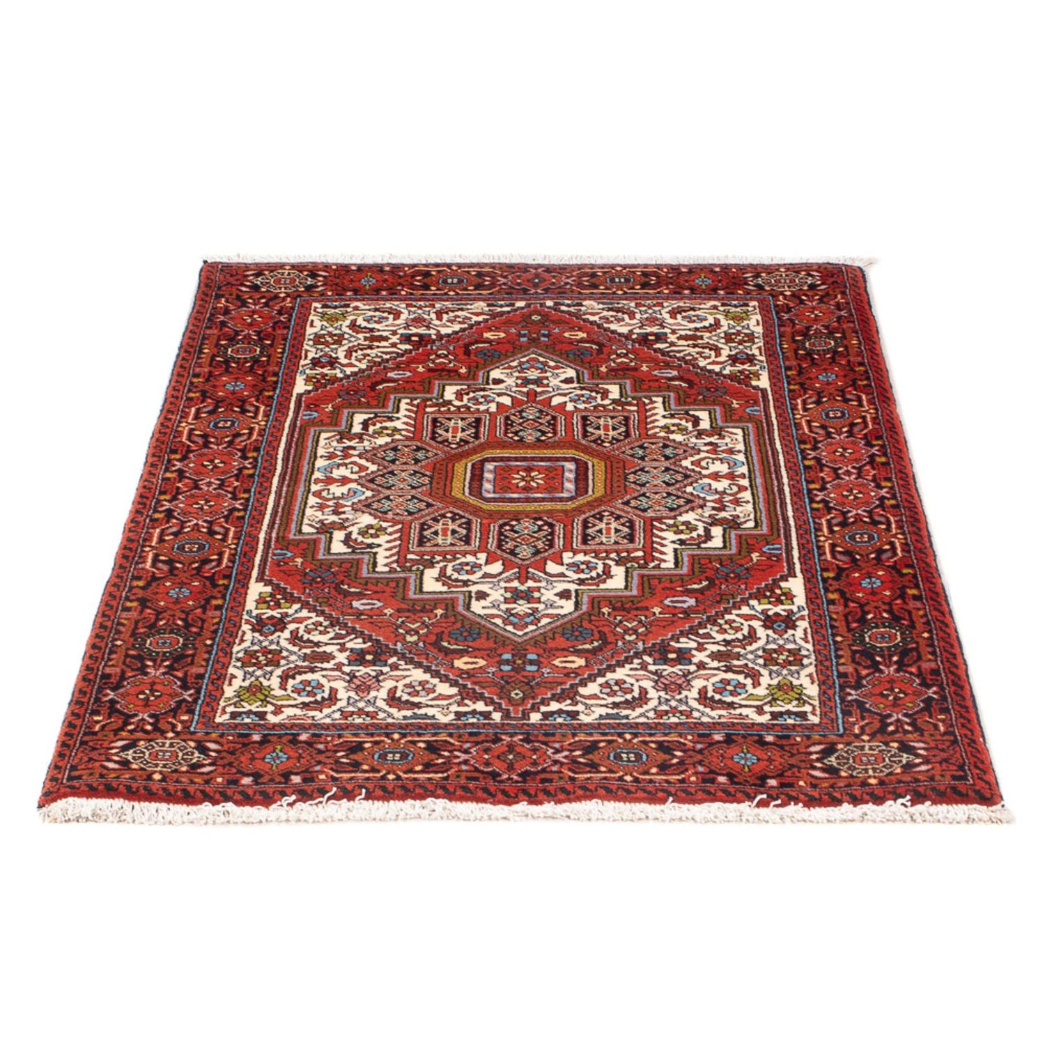 Tapis persan - Nomadic - 134 x 75 cm - crème