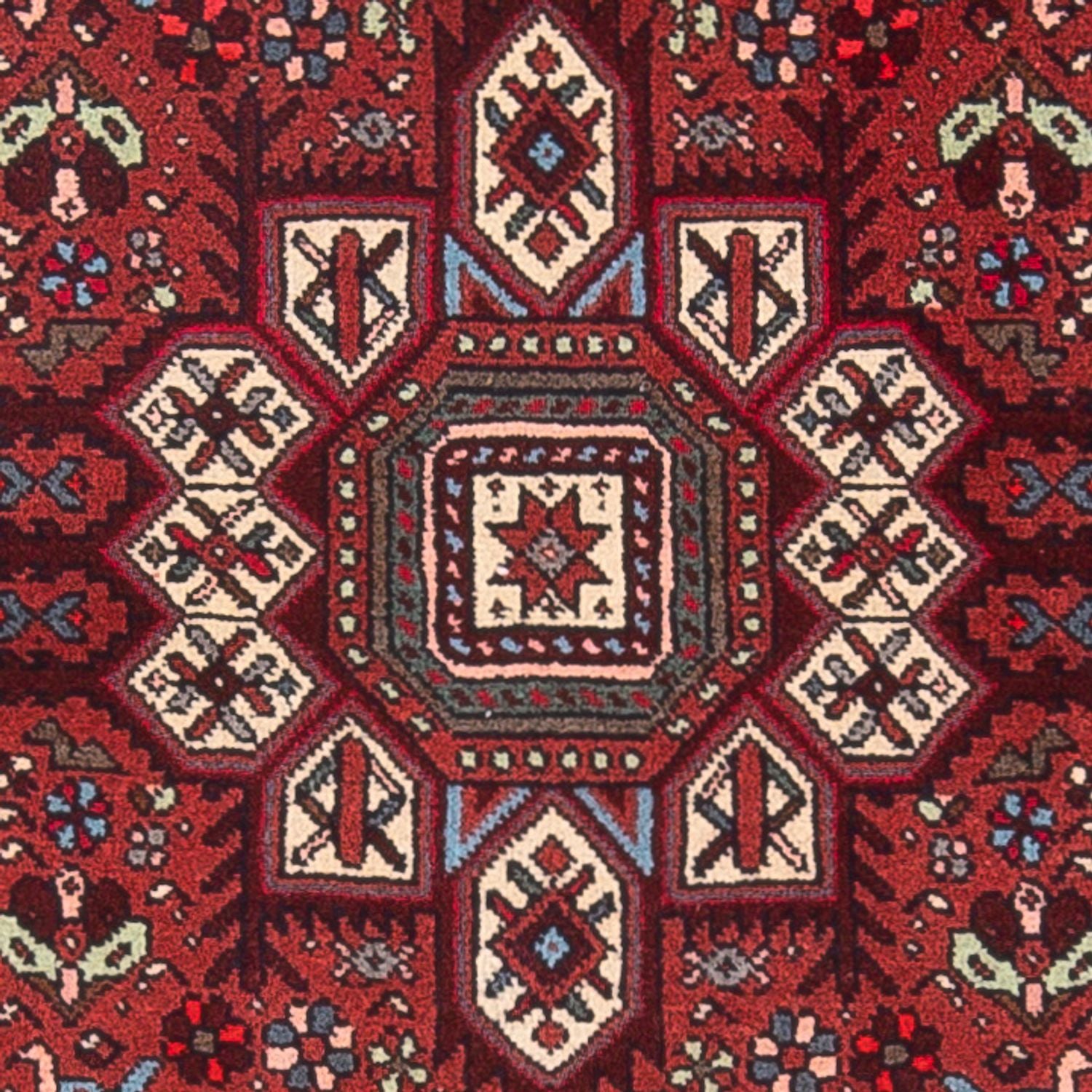 Tapis persan - Nomadic - 130 x 77 cm - rouge
