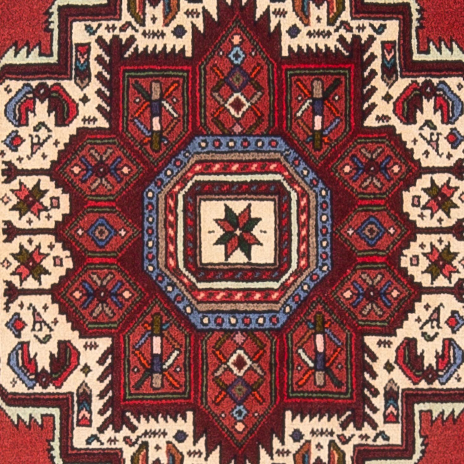 Tapis persan - Nomadic - 128 x 70 cm - crème