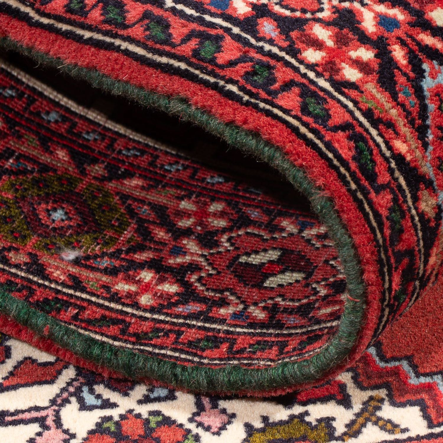 Tapis persan - Nomadic - 128 x 70 cm - crème