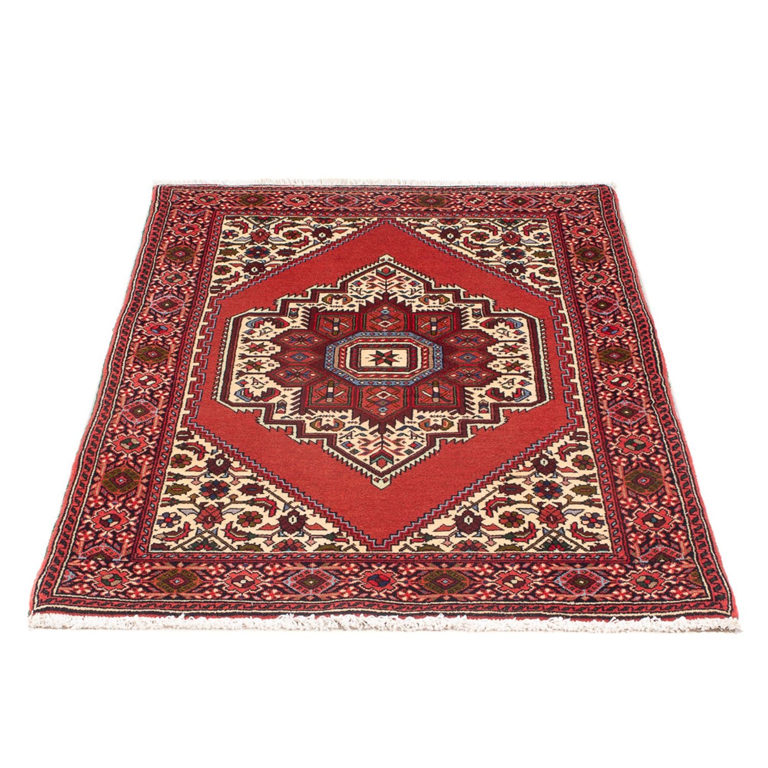 Tapis persan - Nomadic - 128 x 70 cm - crème