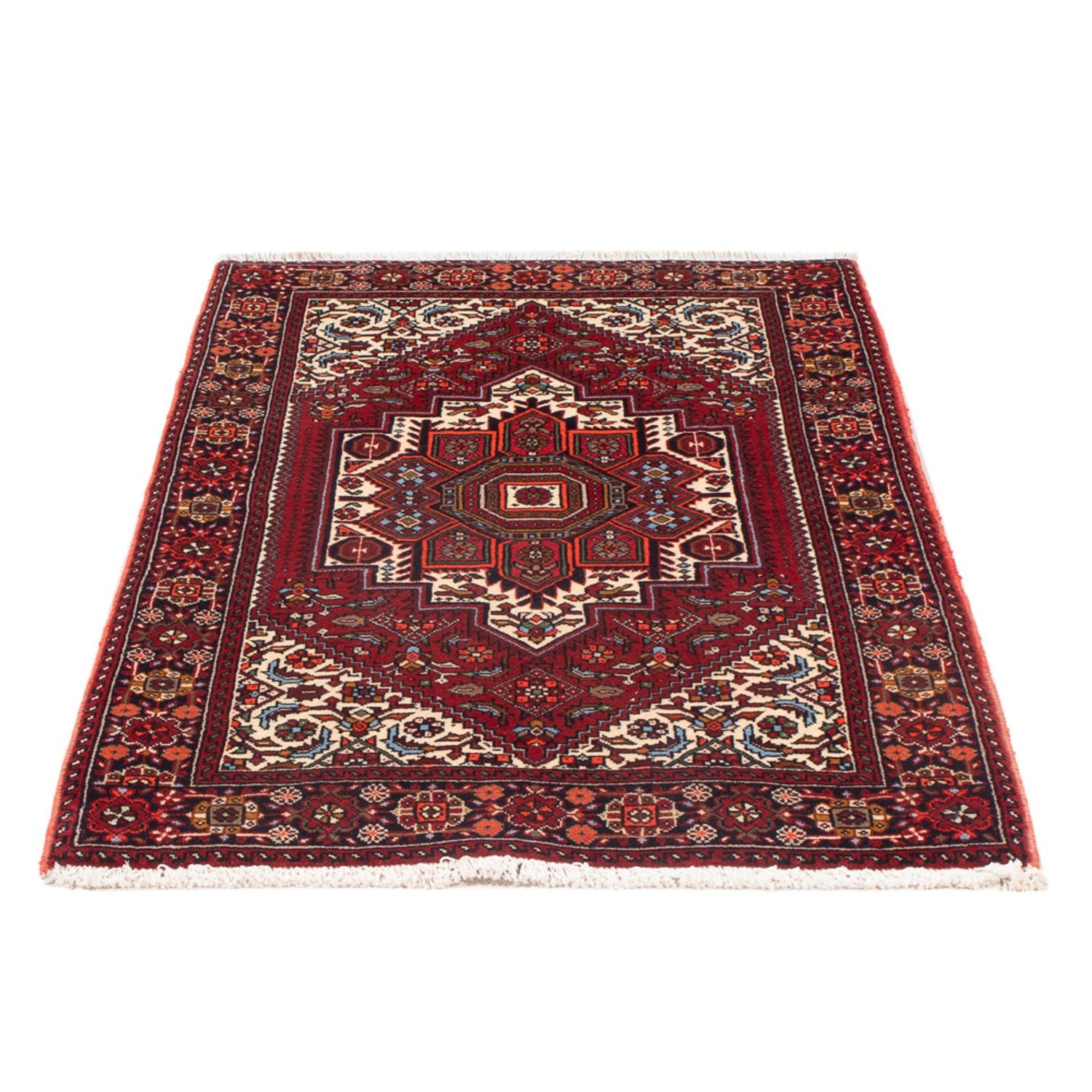 Tapis persan - Nomadic - 130 x 75 cm - crème