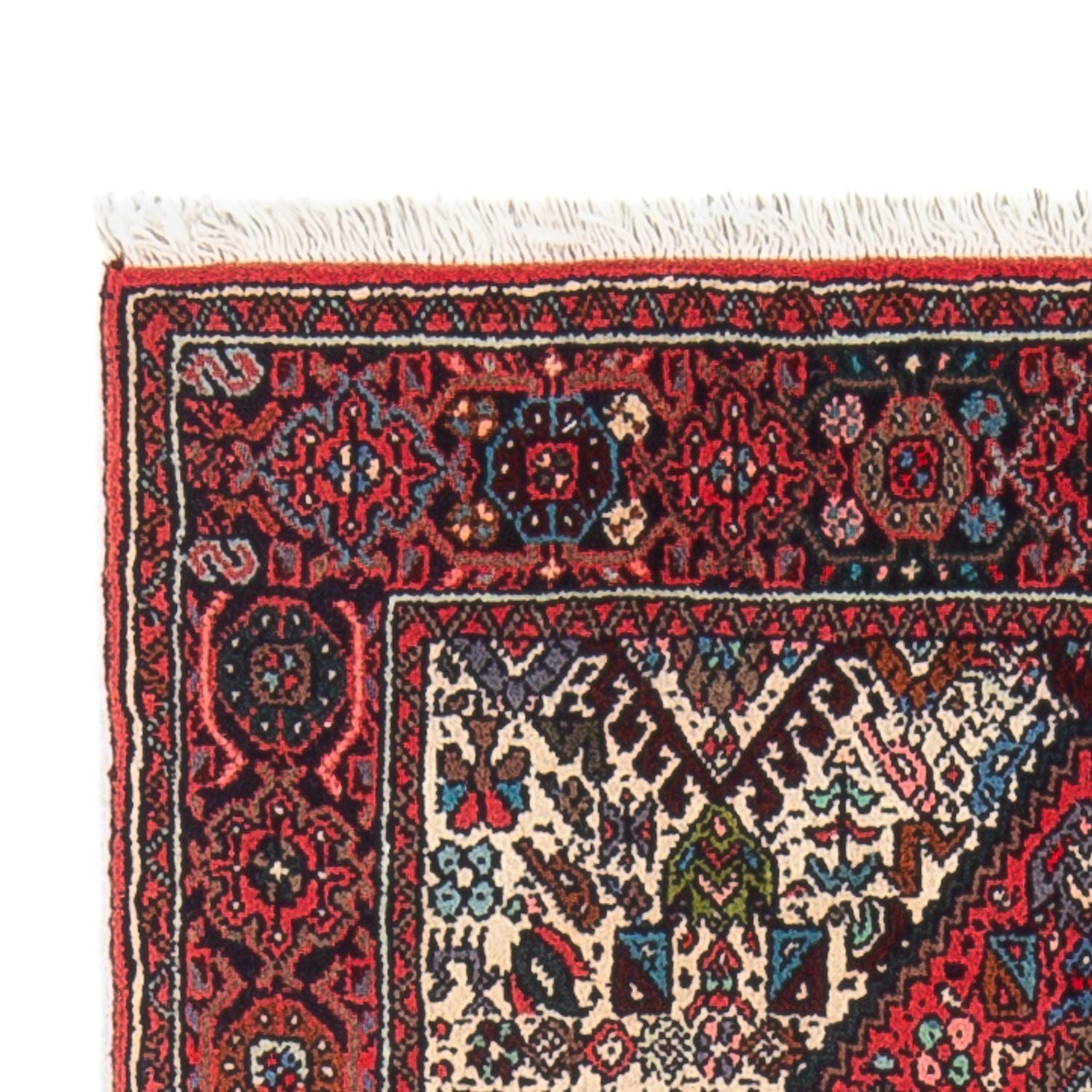 Tapis persan - Nomadic - 124 x 70 cm - crème
