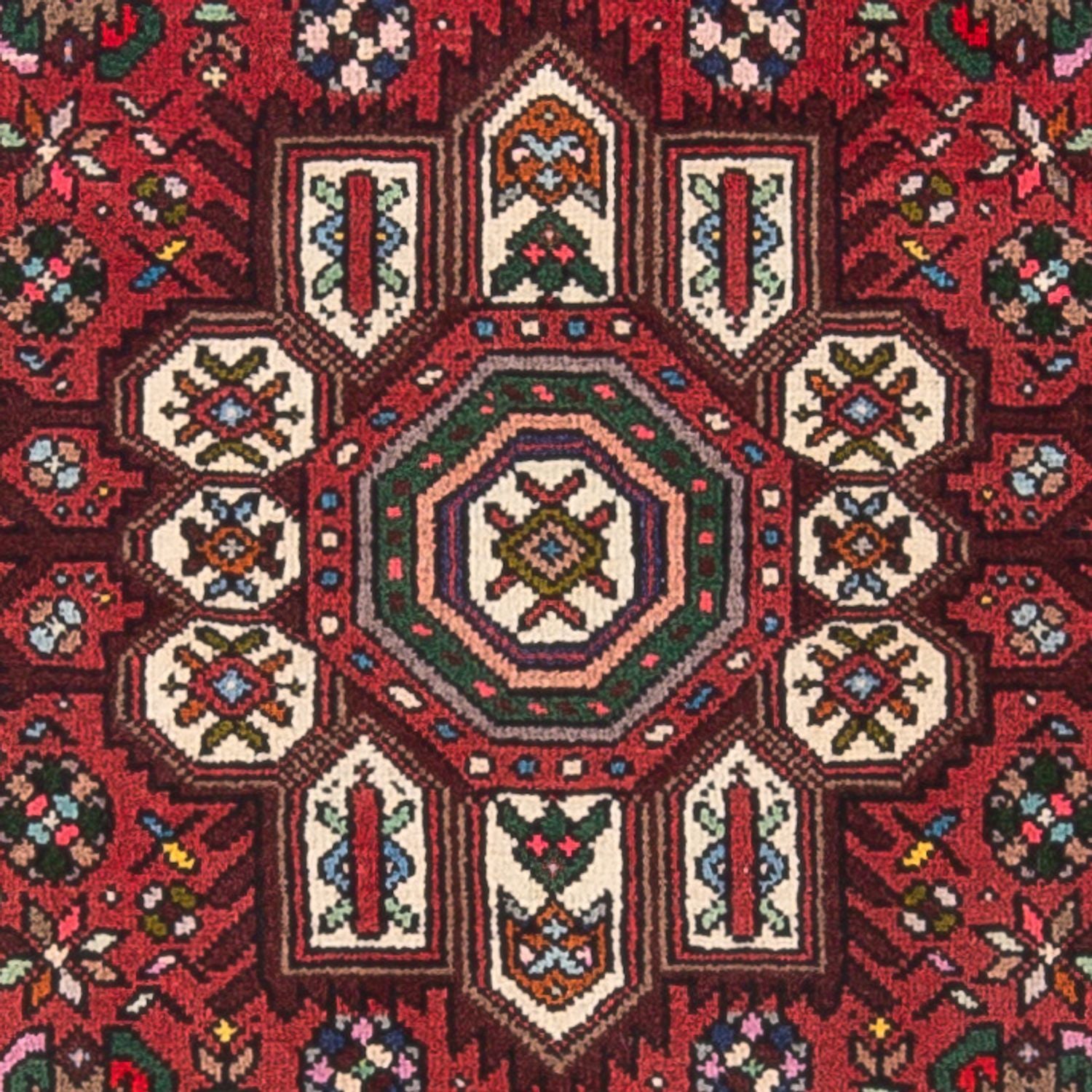 Tapis persan - Nomadic - 130 x 76 cm - rouge