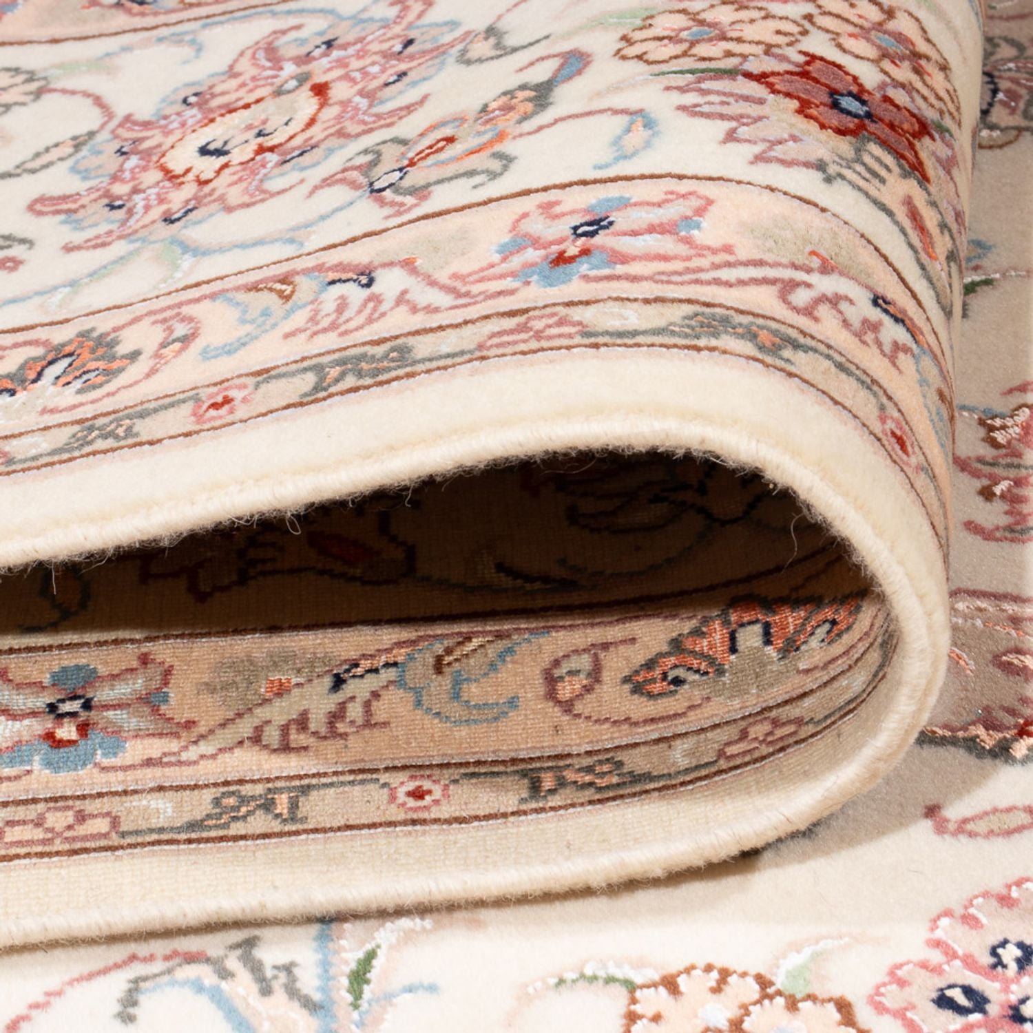 Tapis persan - Tabriz - Royal - 252 x 199 cm - crème