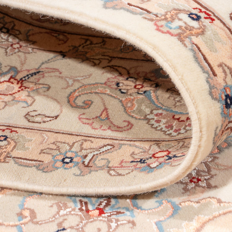 Tapis persan - Tabriz - Royal - 201 x 149 cm - crème