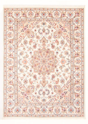 Tapis persan - Tabriz - Royal - 207 x 149 cm - crème