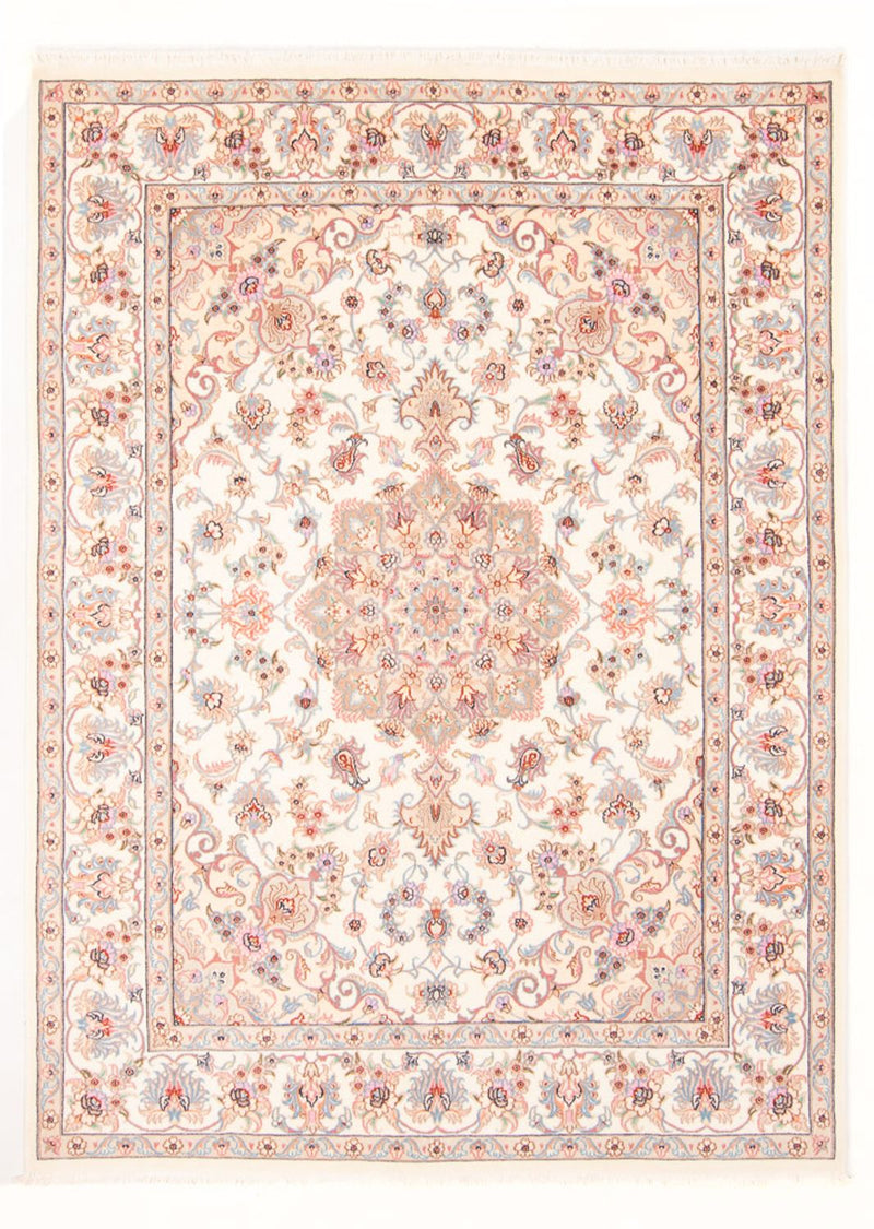 Tapis persan - Tabriz - Royal - 207 x 149 cm - crème