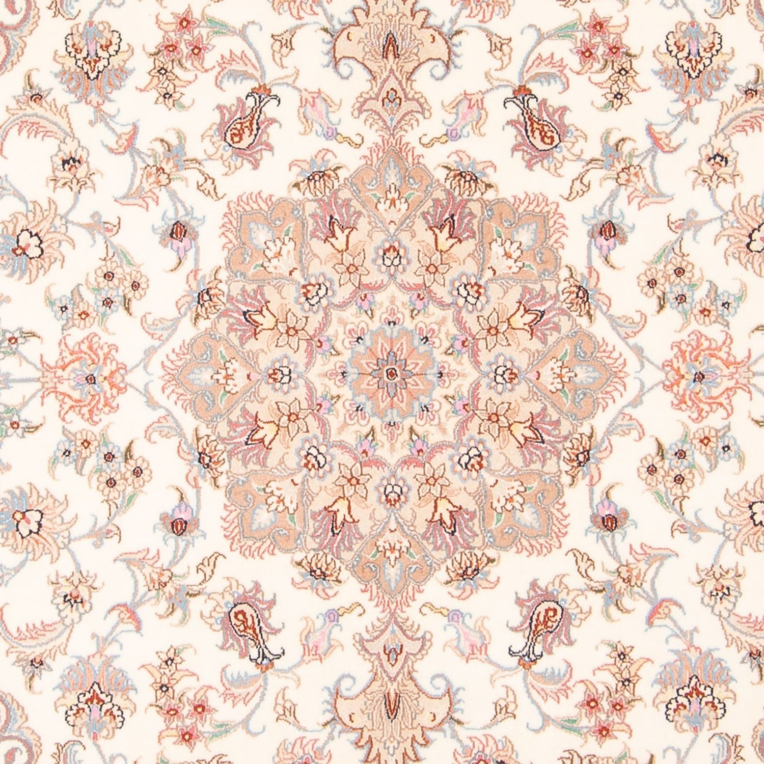 Tapis persan - Tabriz - Royal - 207 x 149 cm - crème