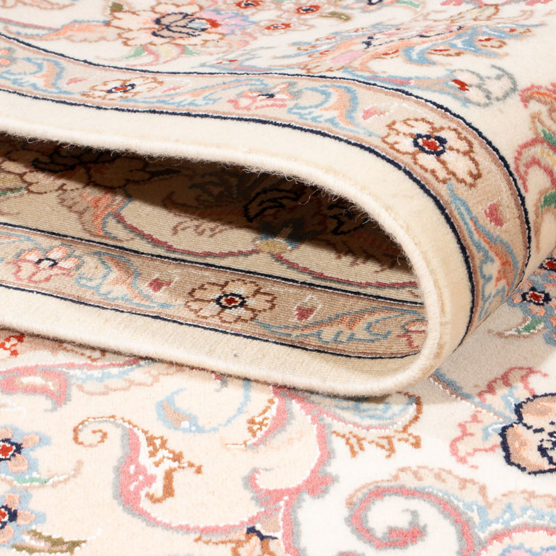 Tapis persan - Tabriz - Royal - 207 x 149 cm - crème