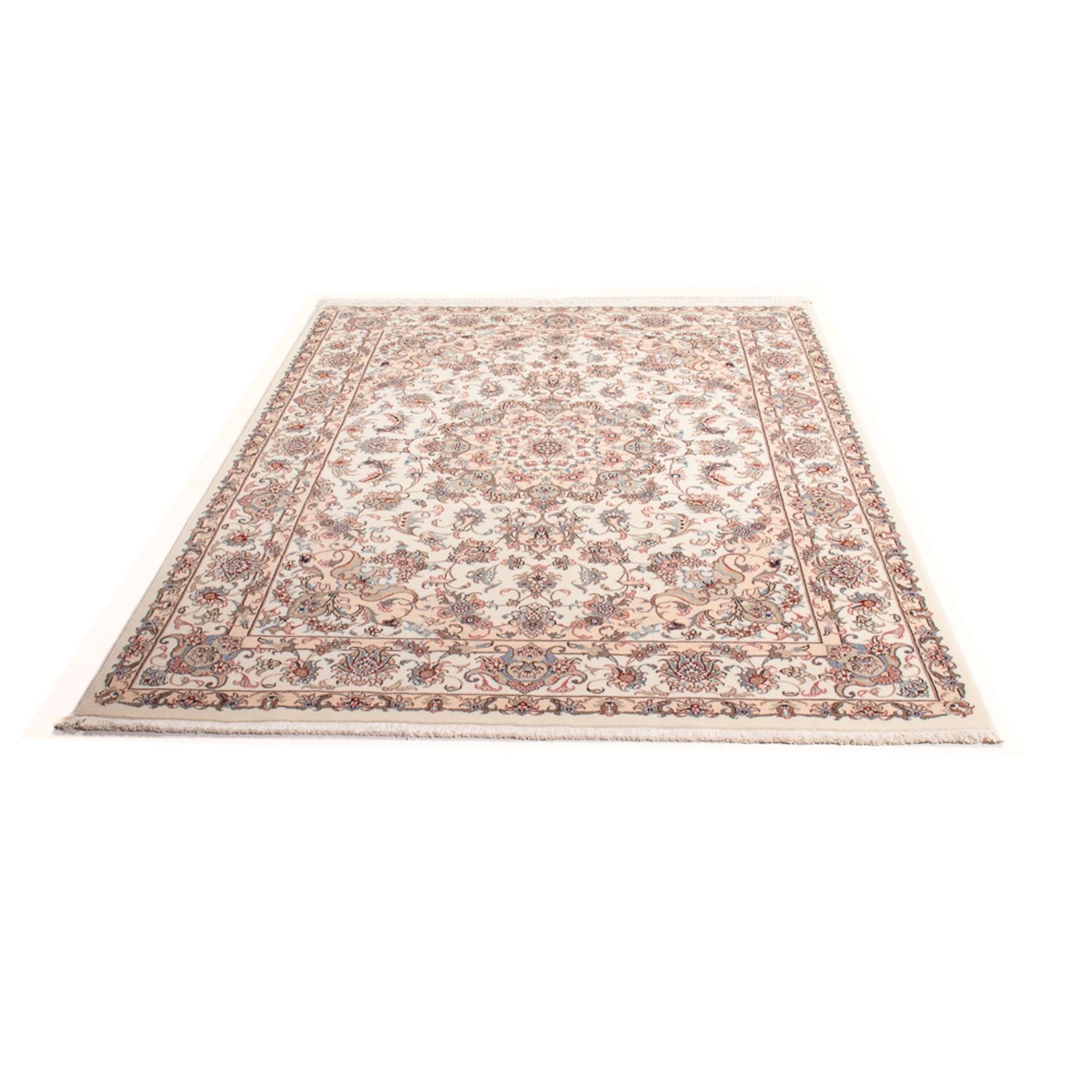 Tapis persan - Tabriz - Royal - 205 x 150 cm - crème