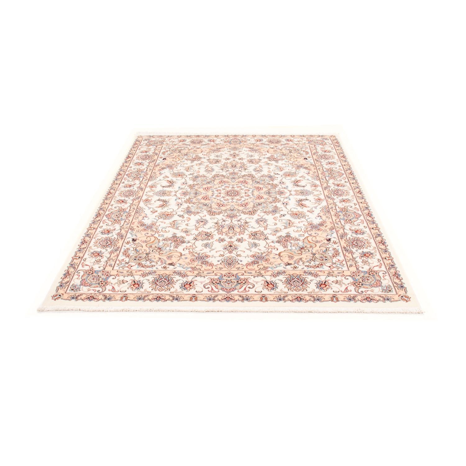 Tapis persan - Tabriz - Royal - 200 x 151 cm - crème