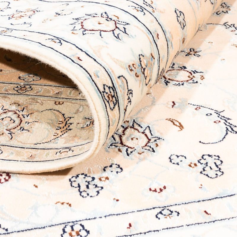 Tapis persan - Nain - Premium - 180 x 118 cm - beige clair