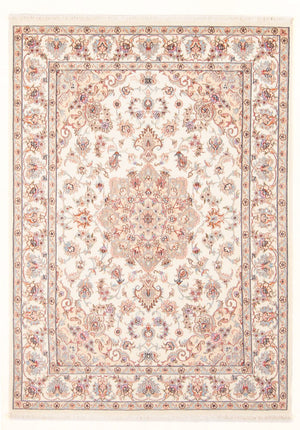 Tapis persan - Tabriz - Royal - 204 x 147 cm - crème