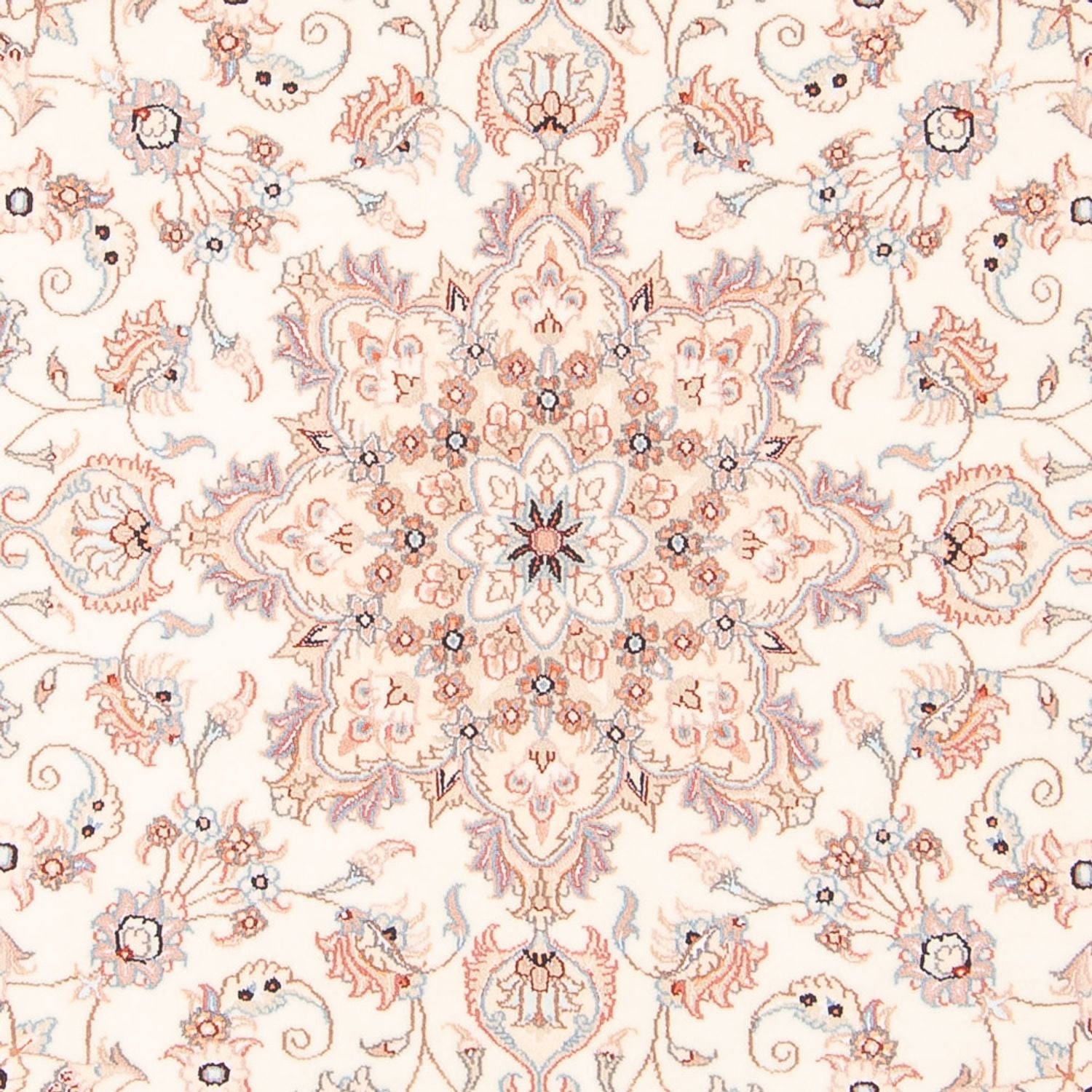 Tapis persan - Tabriz - Royal - 158 x 150 cm - crème
