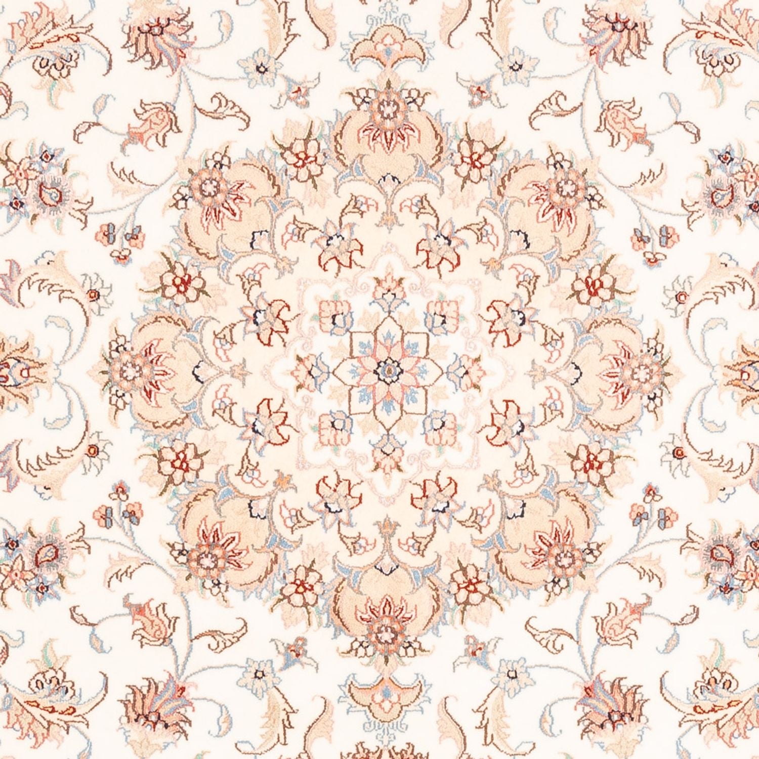 Tapis persan - Tabriz - 203 x 150 cm - crème