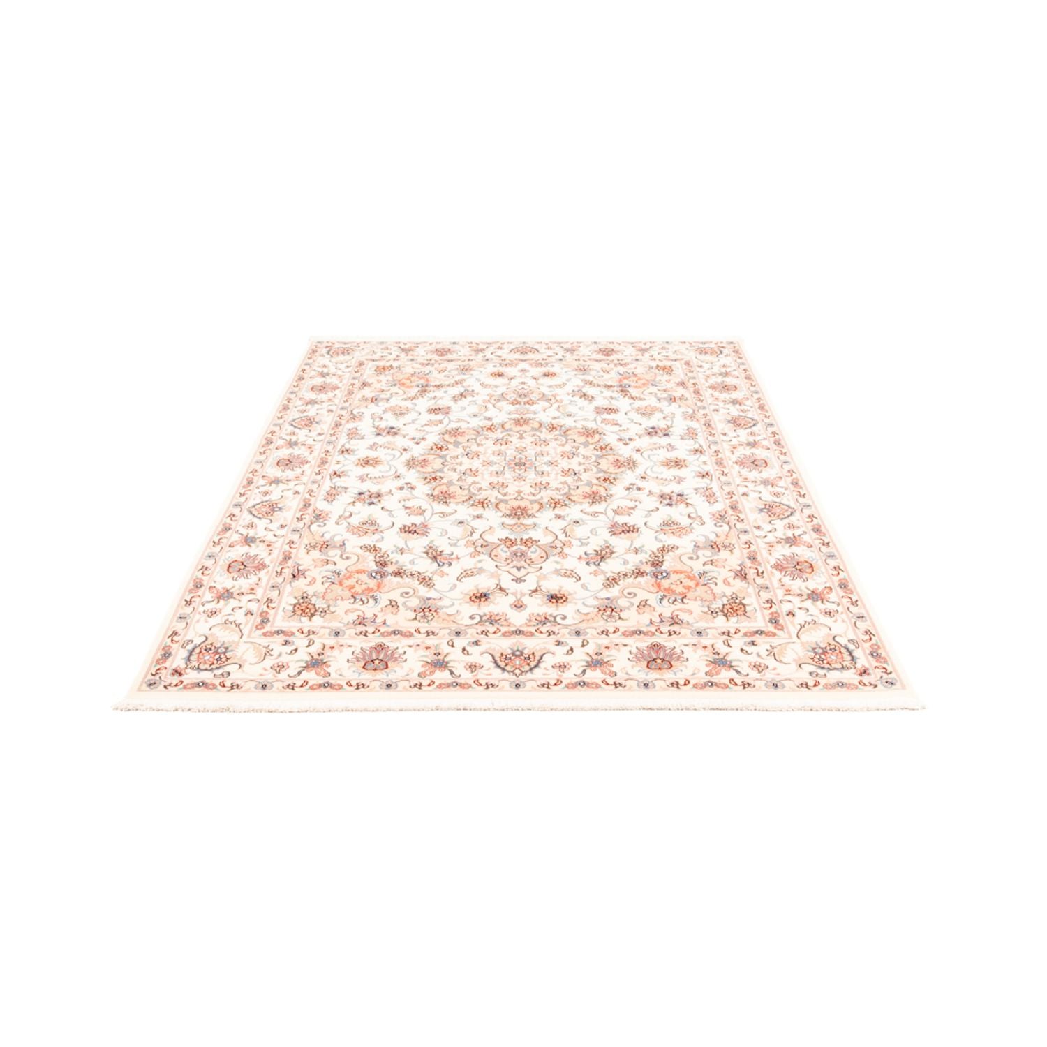 Tapis persan - Tabriz - 203 x 150 cm - crème