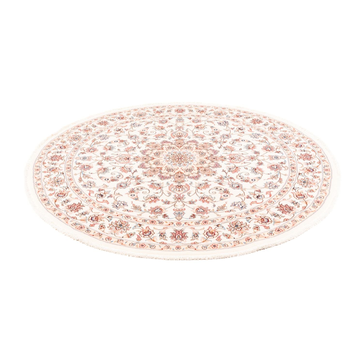 Tapis persan - Tabriz ronde  - 157 x 151 cm - crème