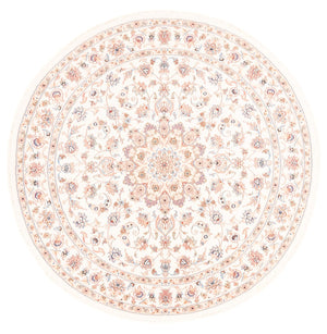Tapis persan - Tabriz ronde  - 151 x 146 cm - crème