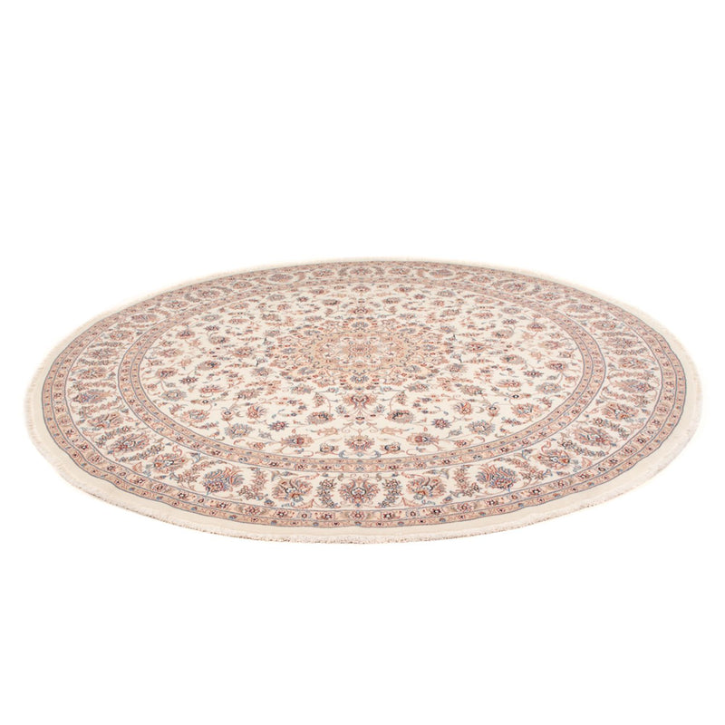 Tapis persan - Tabriz - Royal ronde  - 250 x 250 cm - crème