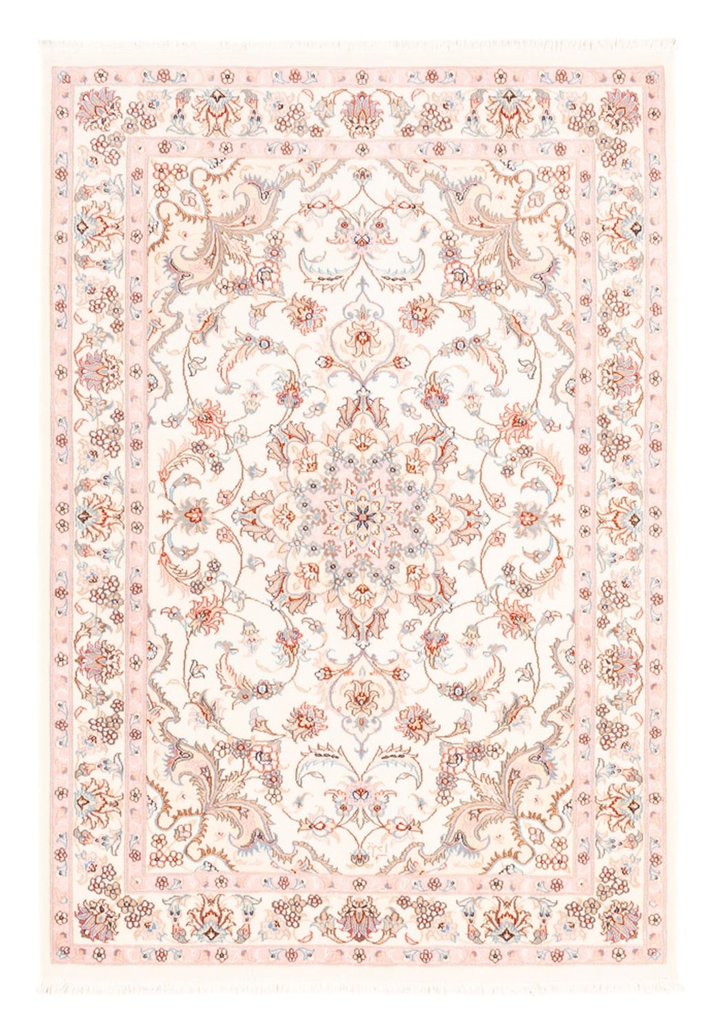 Tapis persan - Tabriz - 157 x 108 cm - crème