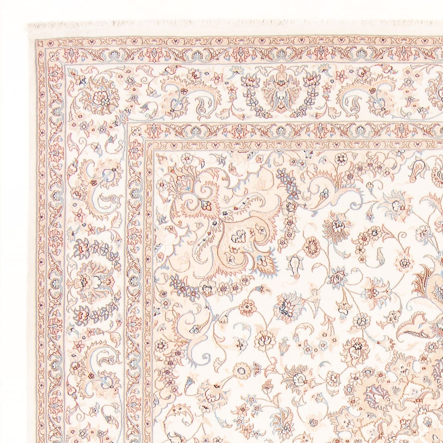 Tapis persan - Tabriz - Royal - 260 x 245 cm - crème