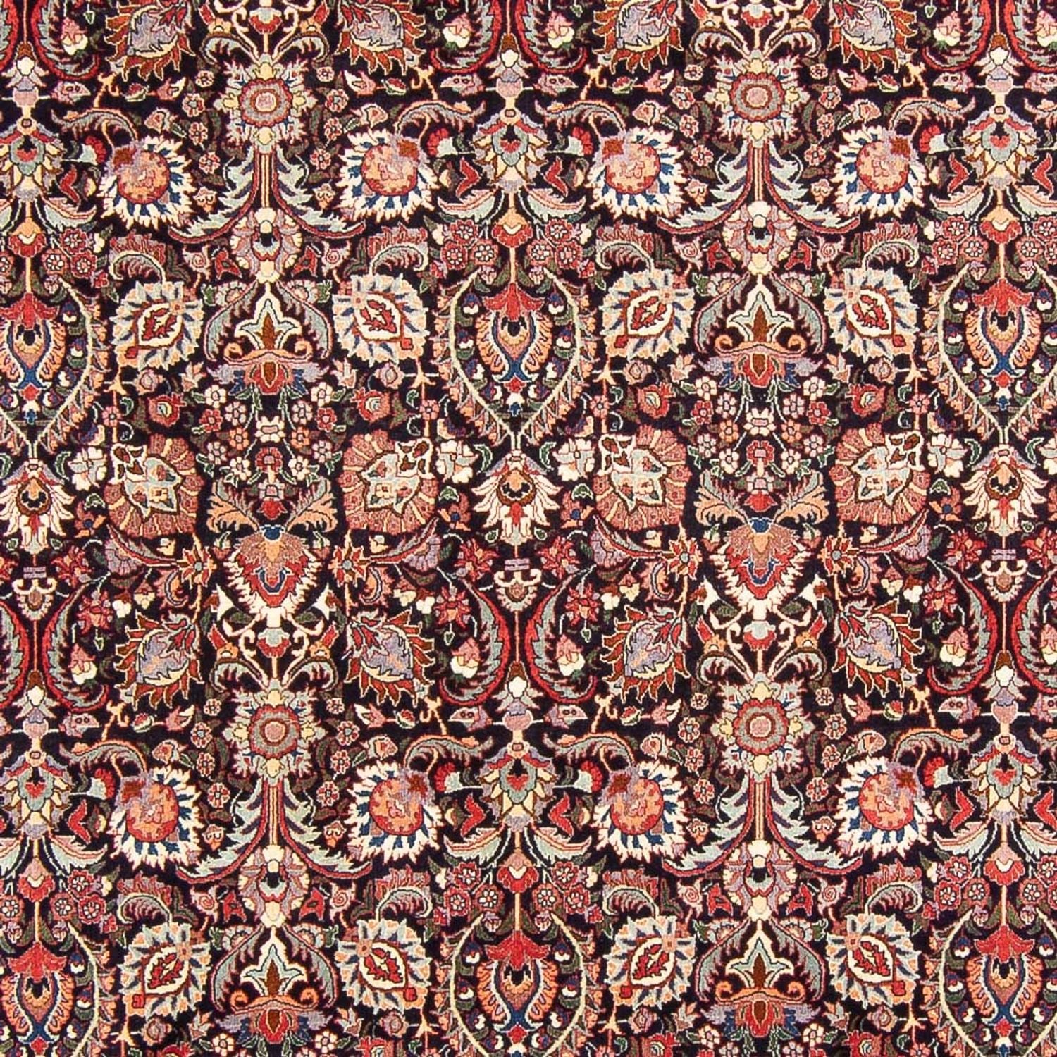 Tapis persan - Bidjar - Royal - 295 x 205 cm - bleu foncé