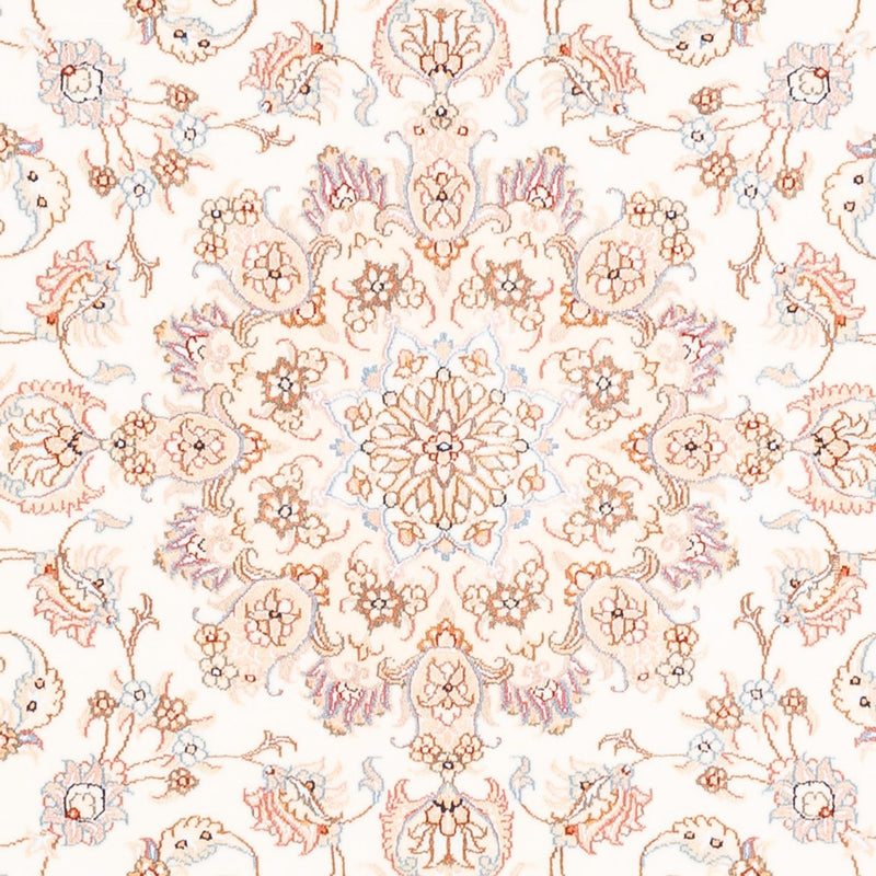 Tapis persan - Tabriz ronde  - 150 x 150 cm - crème