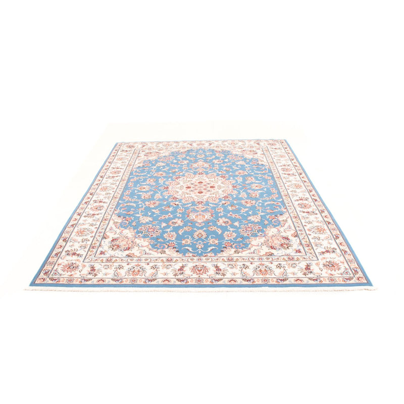 Tapis persan - Tabriz - Royal - 244 x 168 cm - bleu clair