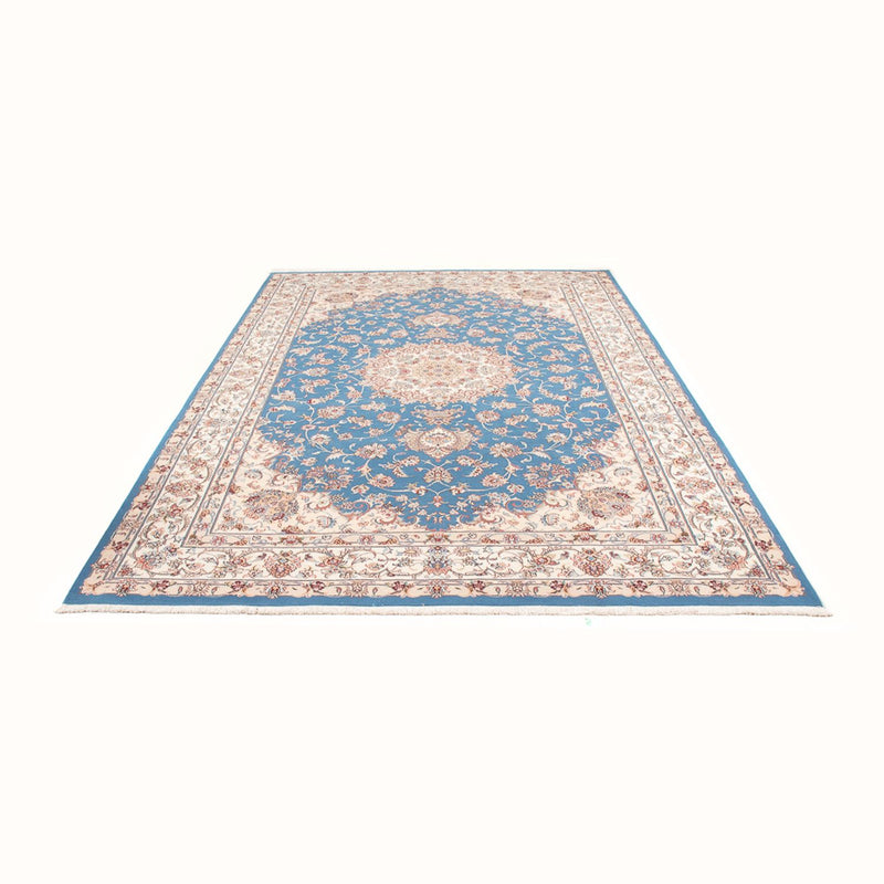 Tapis persan - Tabriz - Royal - 300 x 200 cm - bleu clair