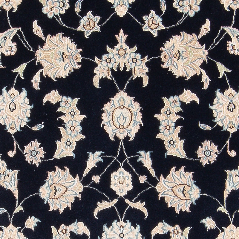 Tapis persan - Nain - Premium - 148 x 74 cm - bleu foncé