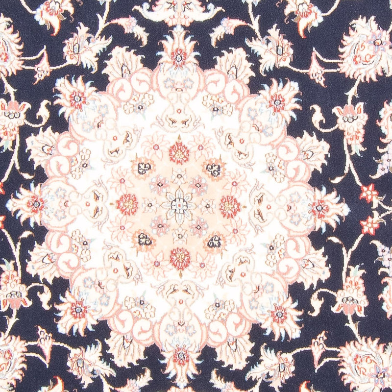 Tapis persan - Tabriz - Royal - 233 x 168 cm - bleu foncé