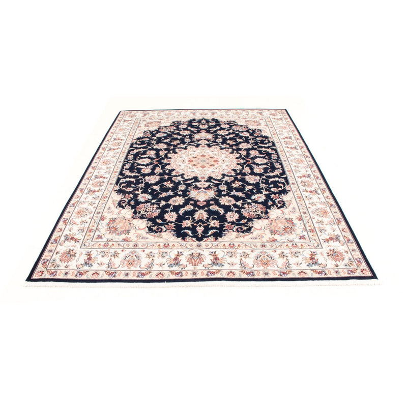 Tapis persan - Tabriz - Royal - 233 x 168 cm - bleu foncé