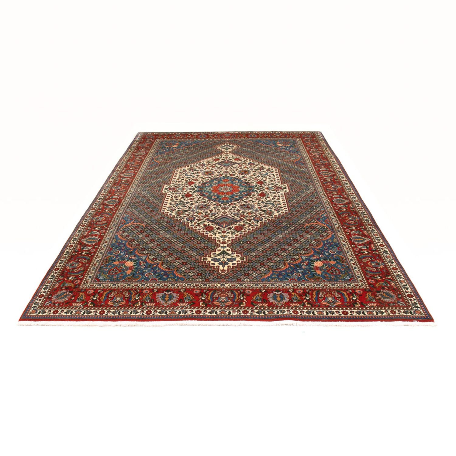 Tapis persan - Nomadic - 315 x 200 cm - bleu foncé