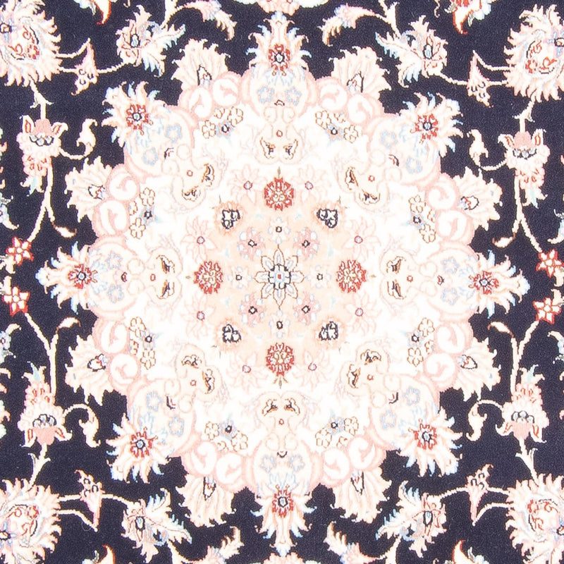 Tapis persan - Tabriz - Royal - 234 x 168 cm - bleu foncé