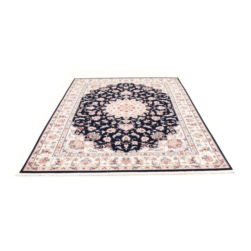 Tapis persan - Tabriz - Royal - 234 x 168 cm - bleu foncé