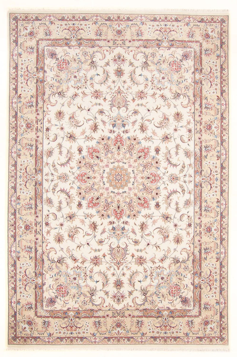 Tapis persan - Tabriz - Royal - 297 x 198 cm - crème