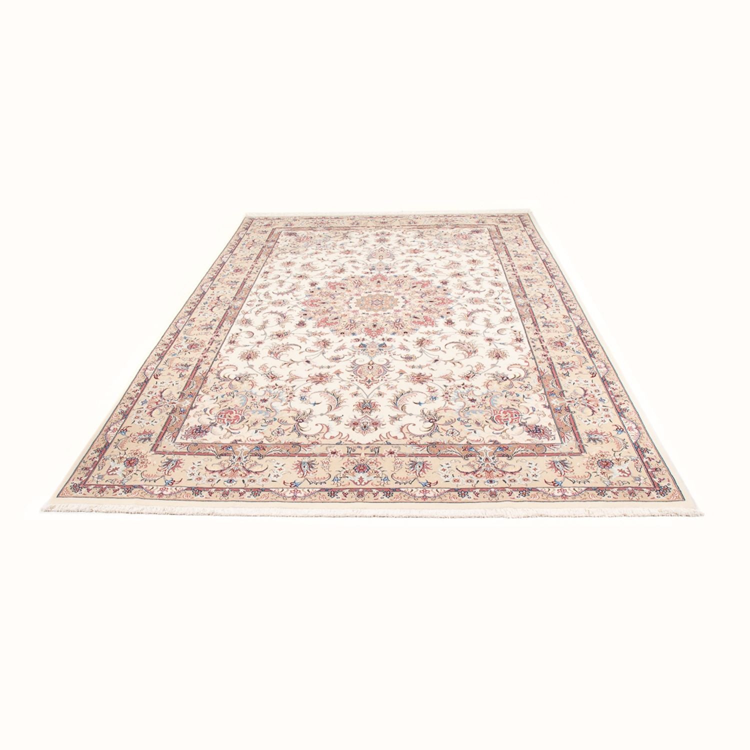 Tapis persan - Tabriz - Royal - 297 x 198 cm - crème